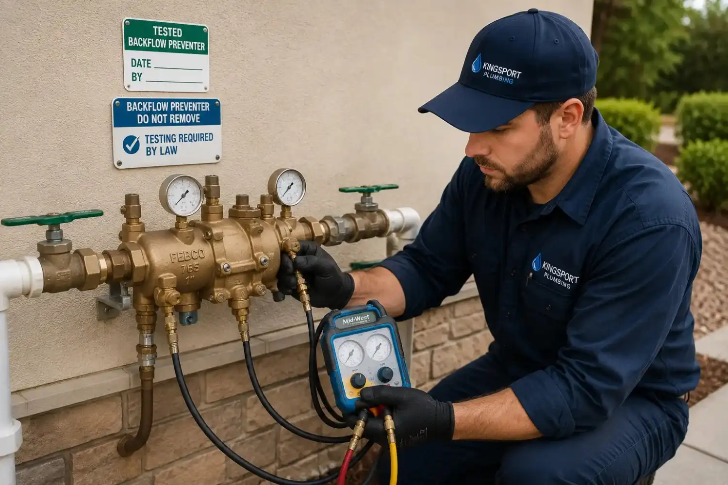 Plumbing Services in Kingsport, Bristol, Johnson City & the Tri-Cities, TN 15 Backflow Prevention & Testing in kingsport
