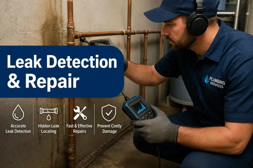 Plumbing Services in Kingsport, Bristol, Johnson City & the Tri-Cities, TN 8 Leak Detection & Repair in kingsport