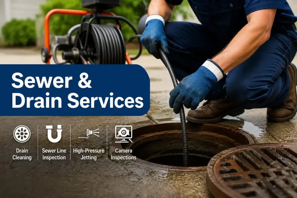Plumbing Services in Kingsport, Bristol, Johnson City & the Tri-Cities, TN 7 Sewer & Drain Services in kingsport