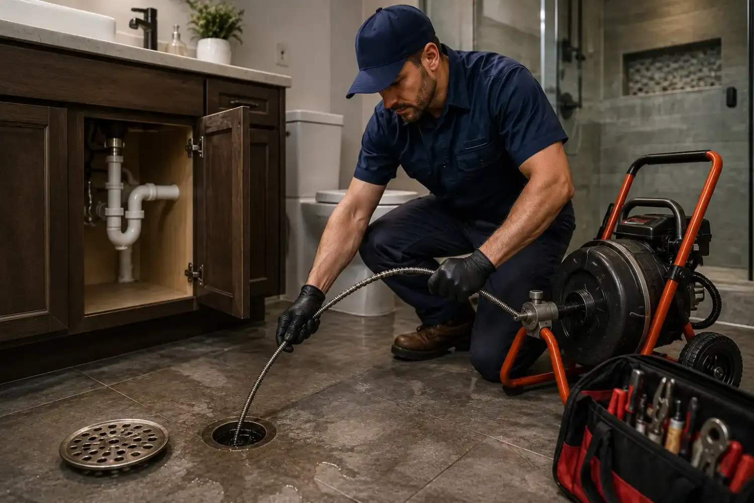 Drain Cleaning Service in tri-city