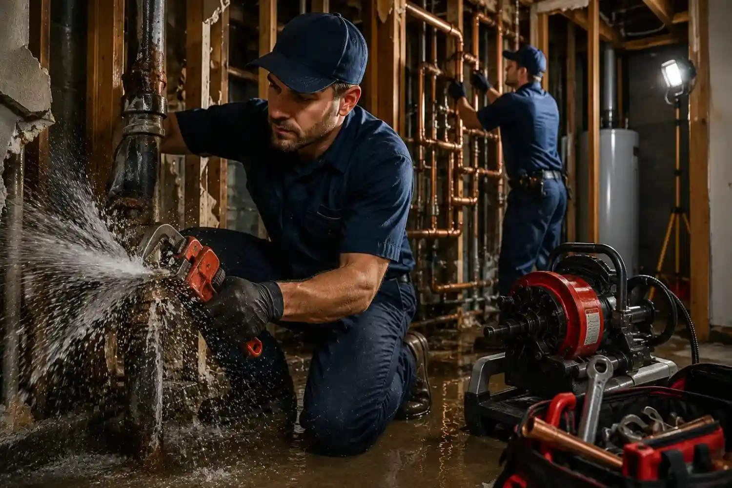 Emergency Plumbing & Re-piping Service in kingsport